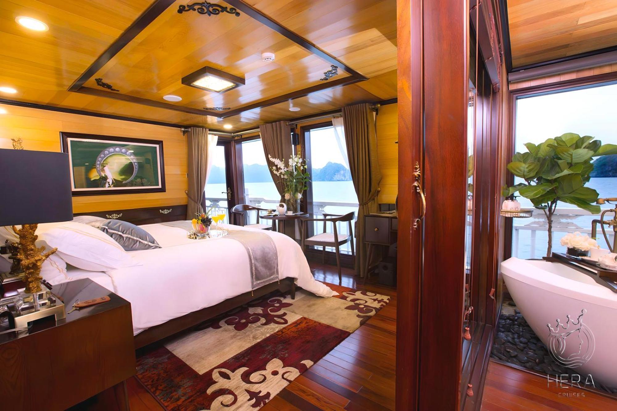 Hera Grand Luxury Cruise Ha Long Exterior foto